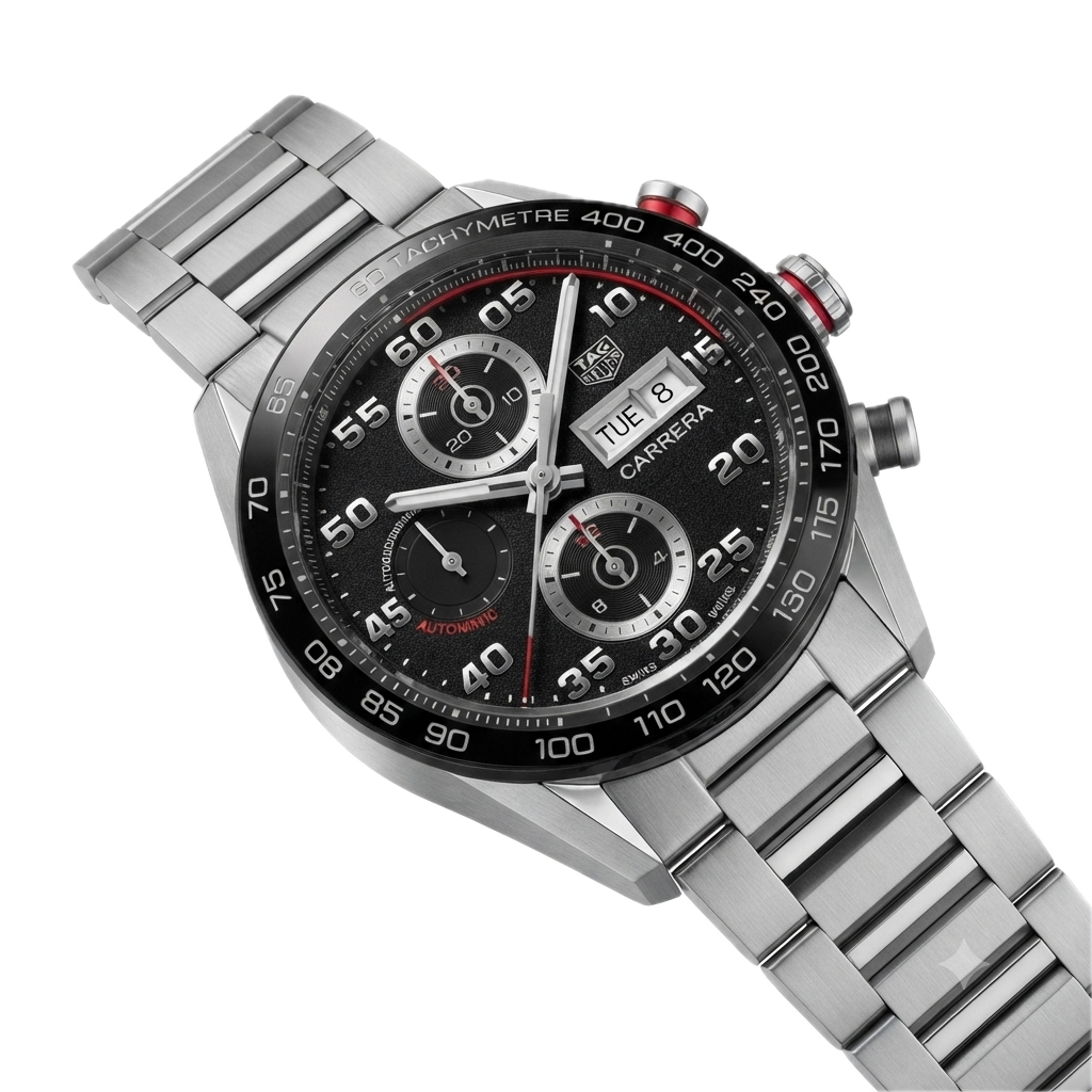 TAG HEUER CARRERA CHRONOGRAPH (BLACK)