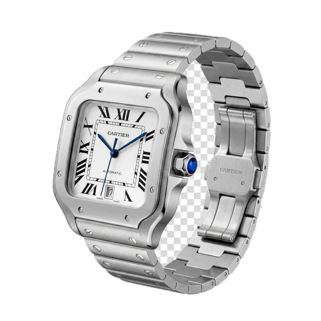 CARTIER SANTOS DE CARTIER WATCH WHITE