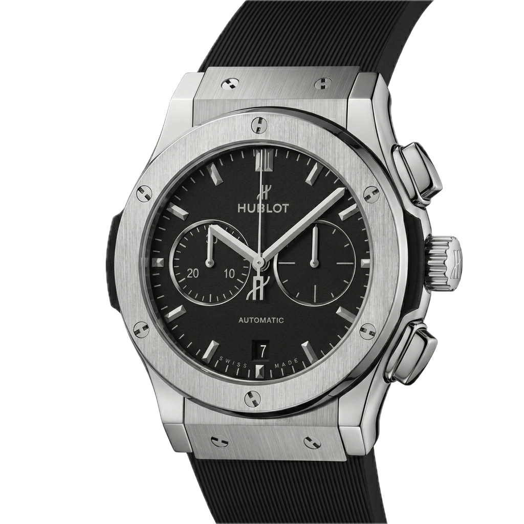 HUBLOT CLASSIC FUSION CRONOGRAPH TITANIUM
