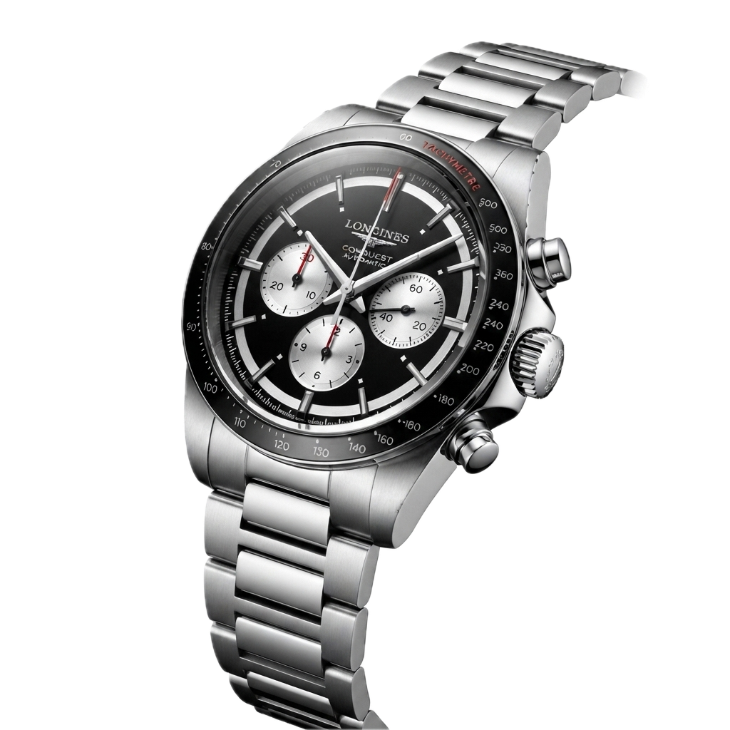 LONGINES CONQUEST CHRONOGRAPH – BLACK