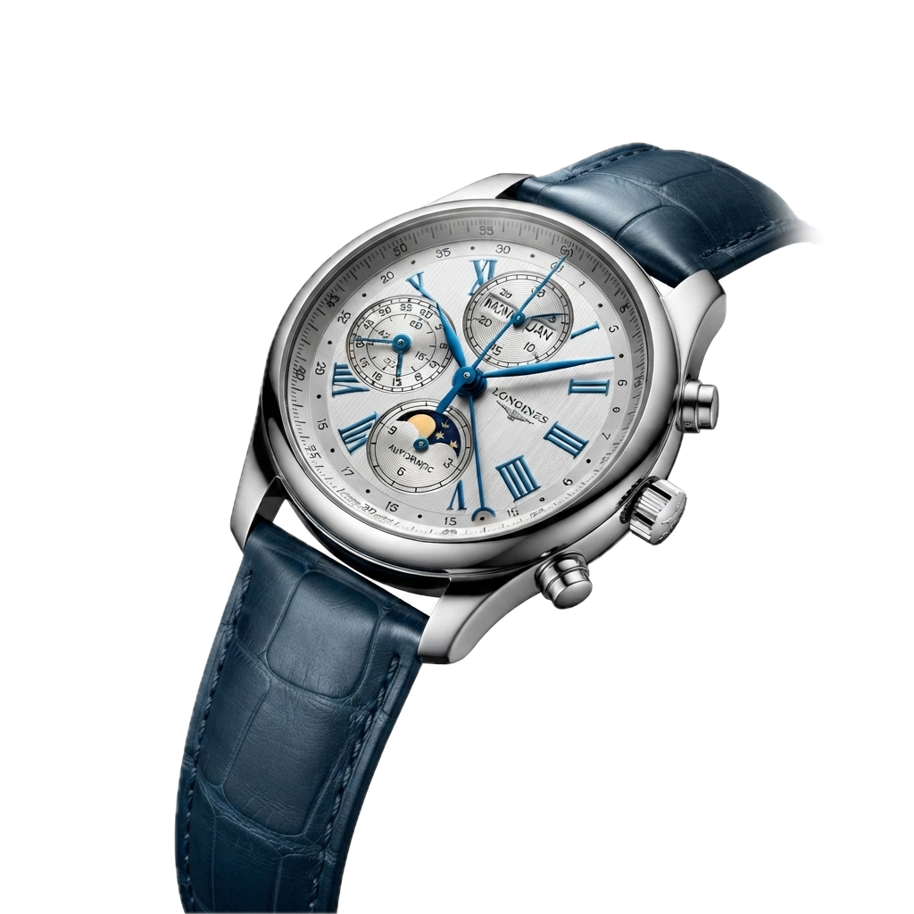 LONGINES MASTER COLLECTION CHRONO MOONPHASE – OPALINE