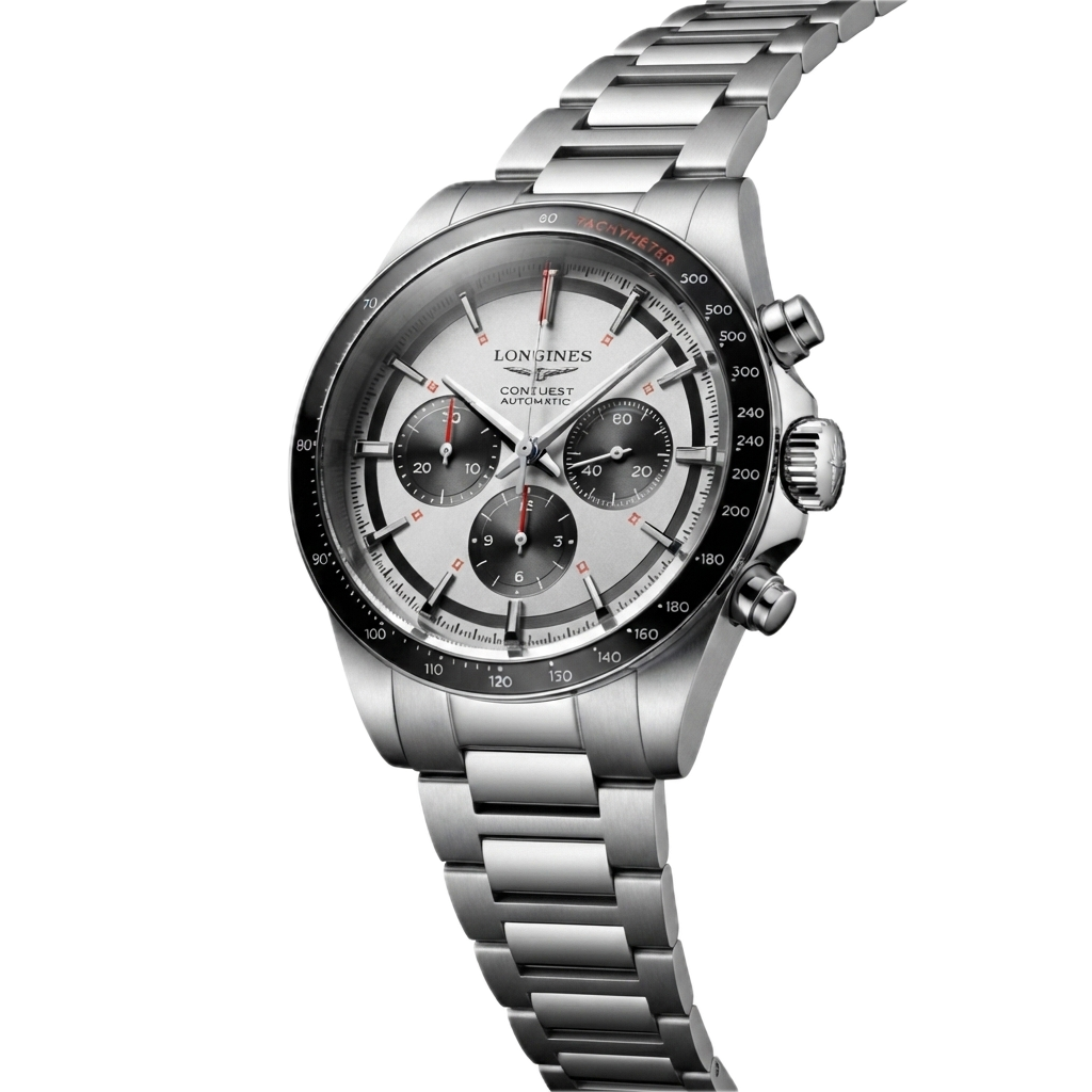 LONGINES CONQUEST CHRONOGRAPH – WHITE