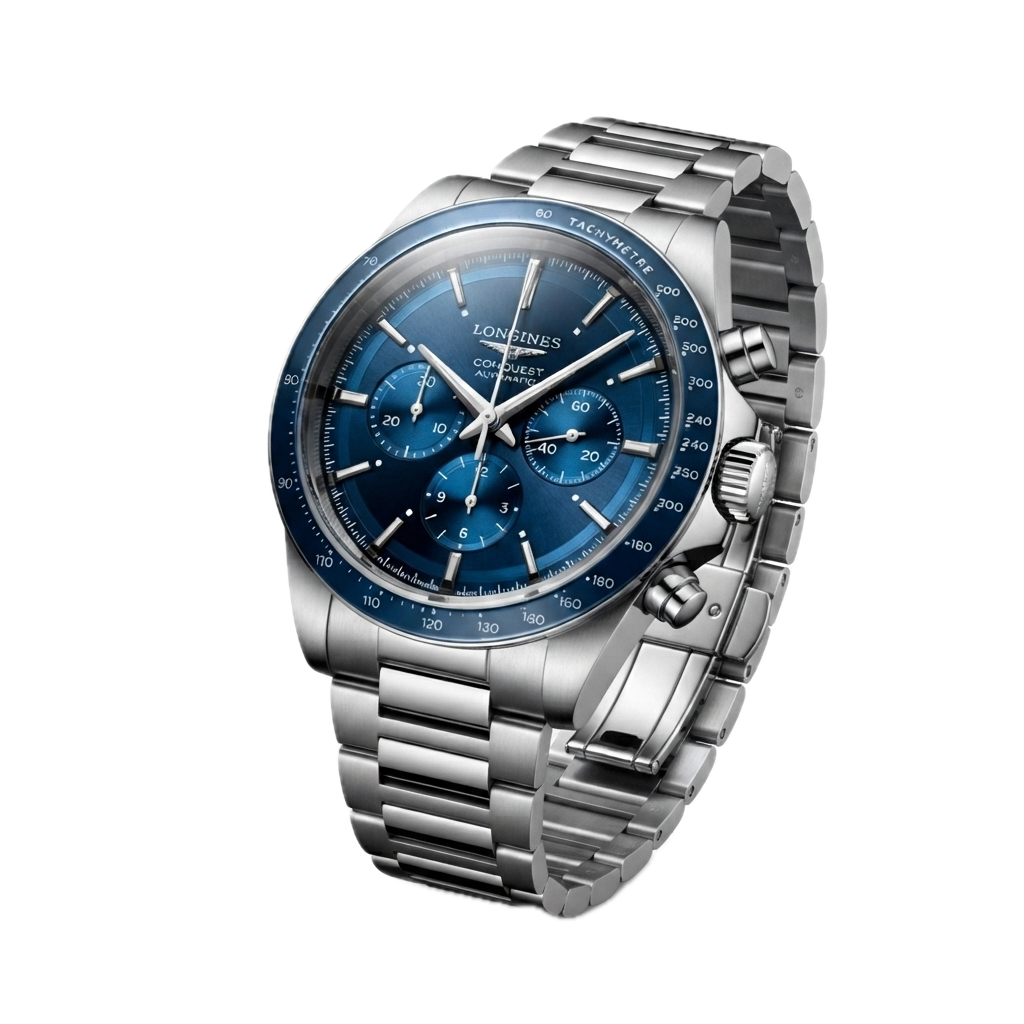 LONGINES CONQUEST CHRONOGRAPH – BLUE