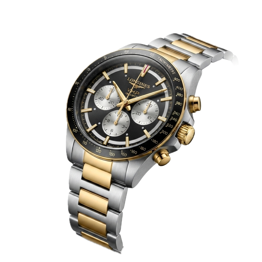 LONGINES CONQUEST CHRONOGRAPH – DUAL TONE