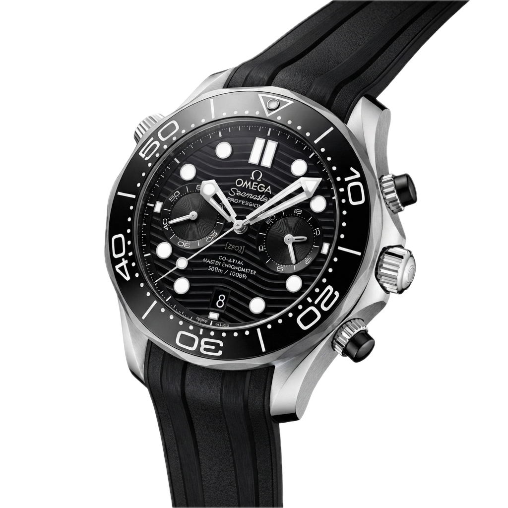 OMEGA SEAMASTER DIVER 300M BLACK SILVER