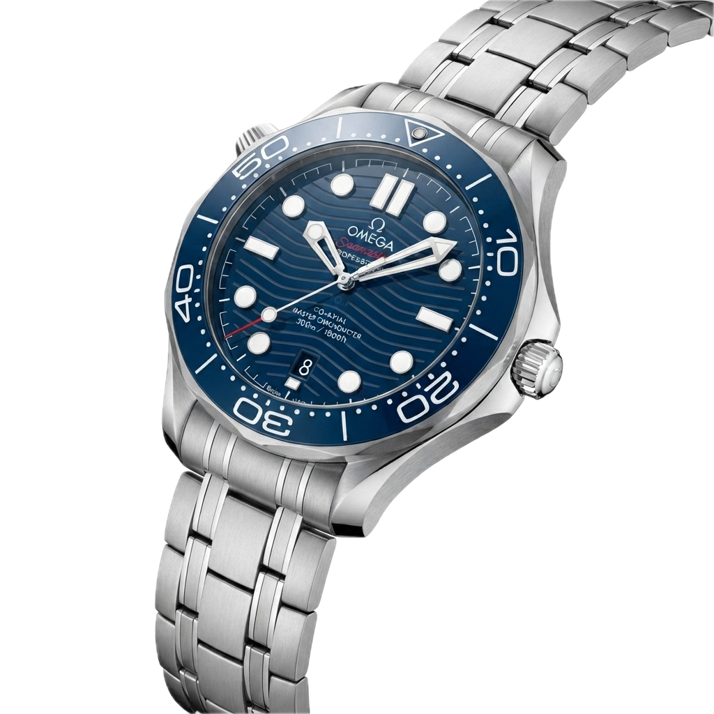 OMEGA SEAMASTER DIVER 300M SILVER BLUE