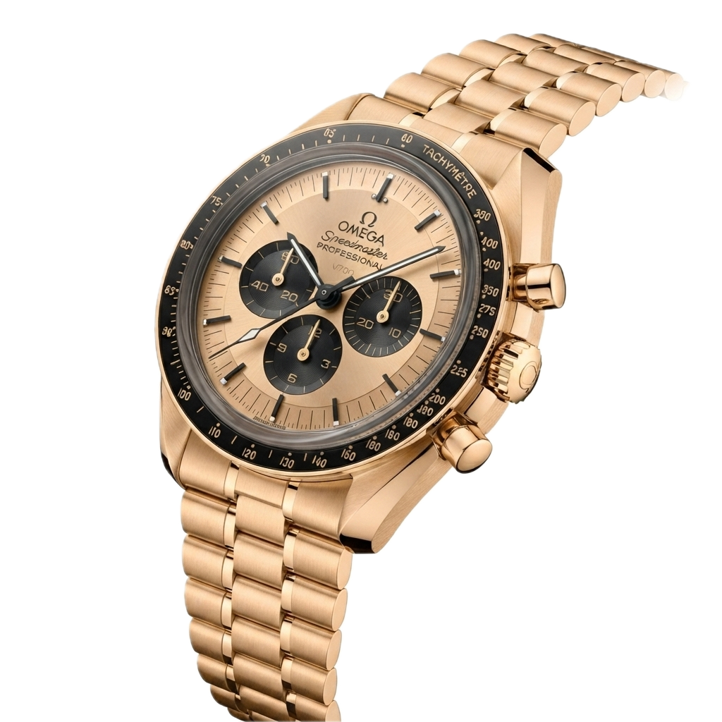OMEGA SPEEDMASTER MOONWATCH PROFESSIONAL - GOLD