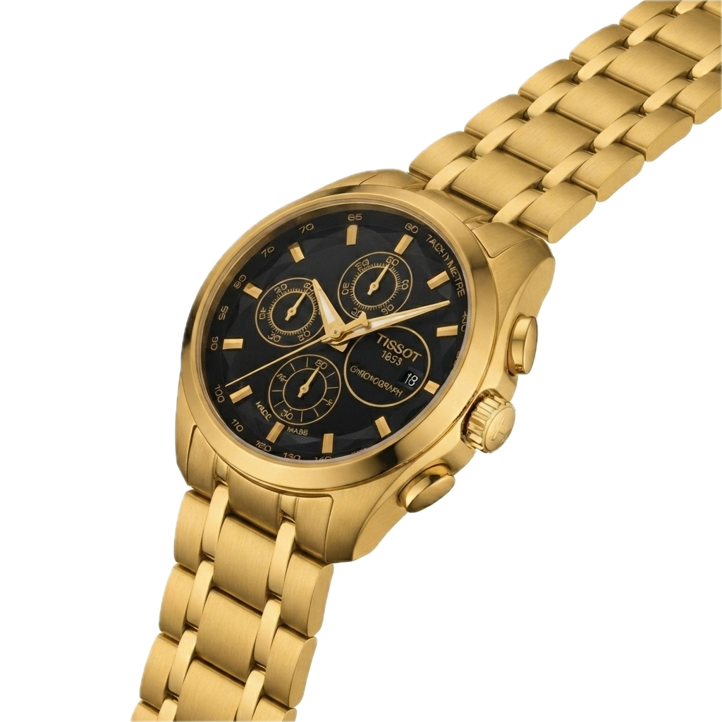 TISSOT 1853 CHRONOGRAPH - GOLD BLACK