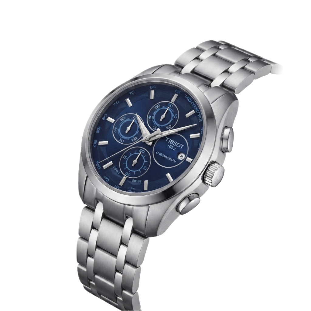 TISSOT 1853 CHRONOGRAPH - SILVER BLUE