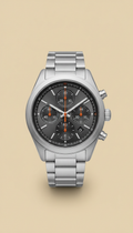 Chronograph Watch in Stainless Steel